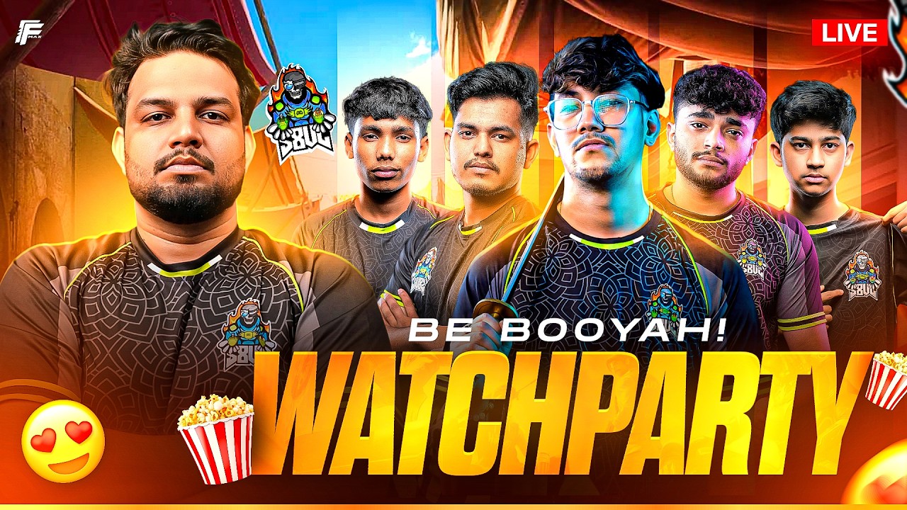 BE BOOYAH WATCHPARTY WITH S8UL ELITE - #ff #tournament #freefirelive
