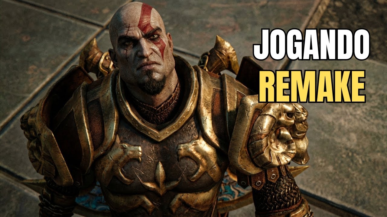 JOGANDO GOD OF WAR 2 REMAKE