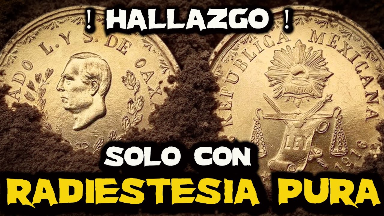 RADIESTESIA, AGUA Y MUCHO ORO DE 1915, LA TIERRA HABLÓ Y LES ENTREGO SU SECRETO DEBAJO DE HORMIGUERO