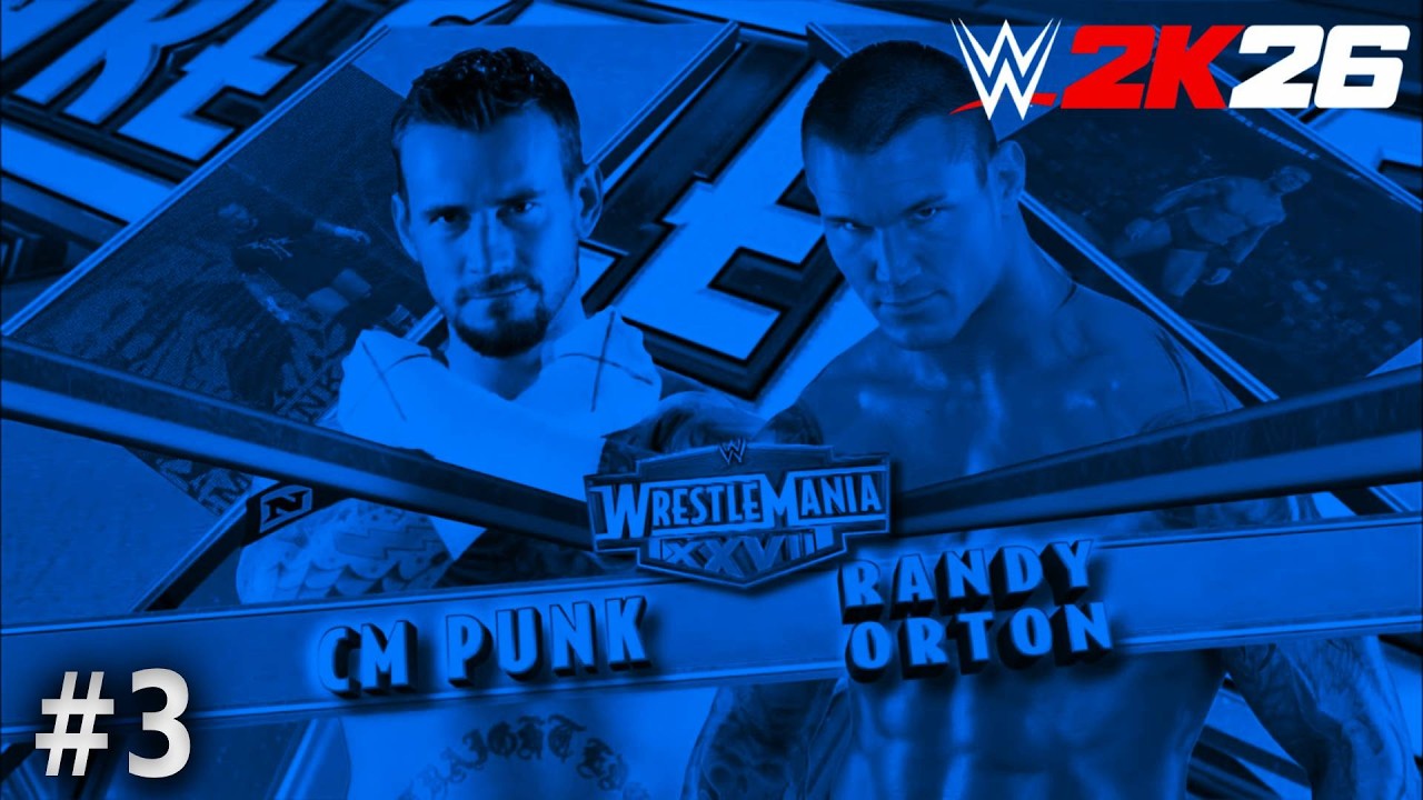WWE 2K26 Showcase - CM Punk vs Randy Orton