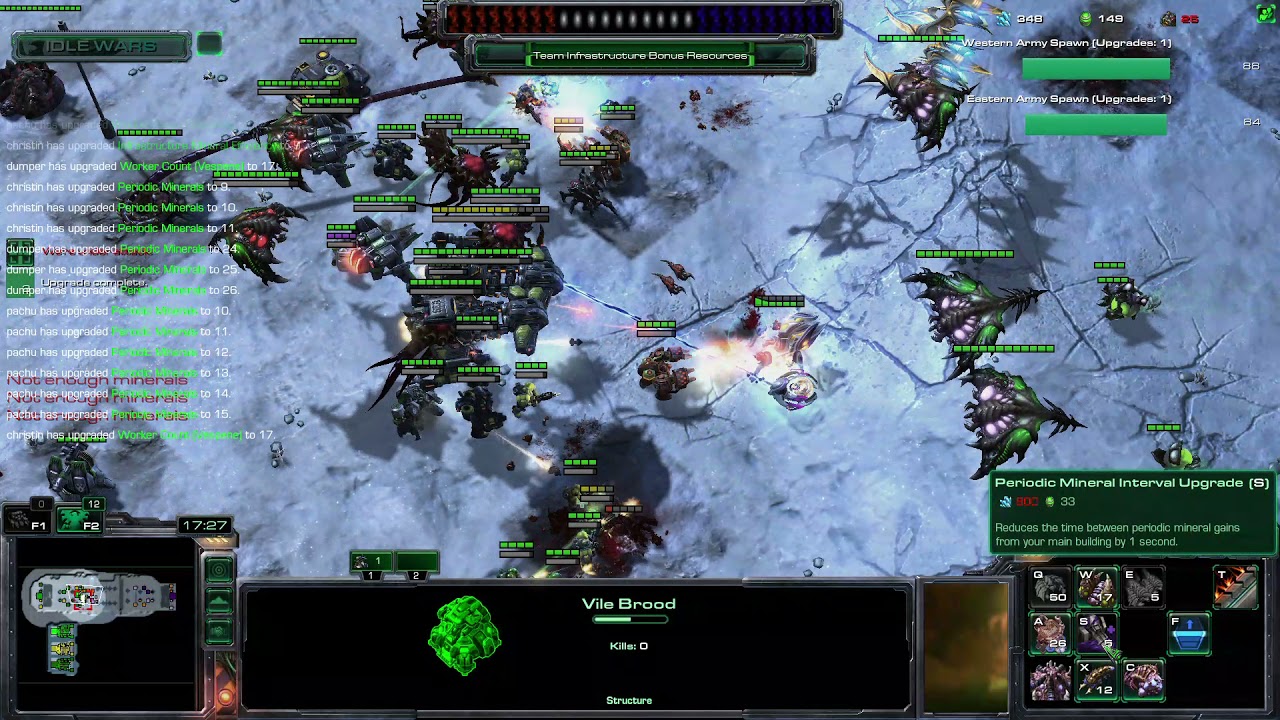 StarCraft II Custom games Idle Wars Episode 6