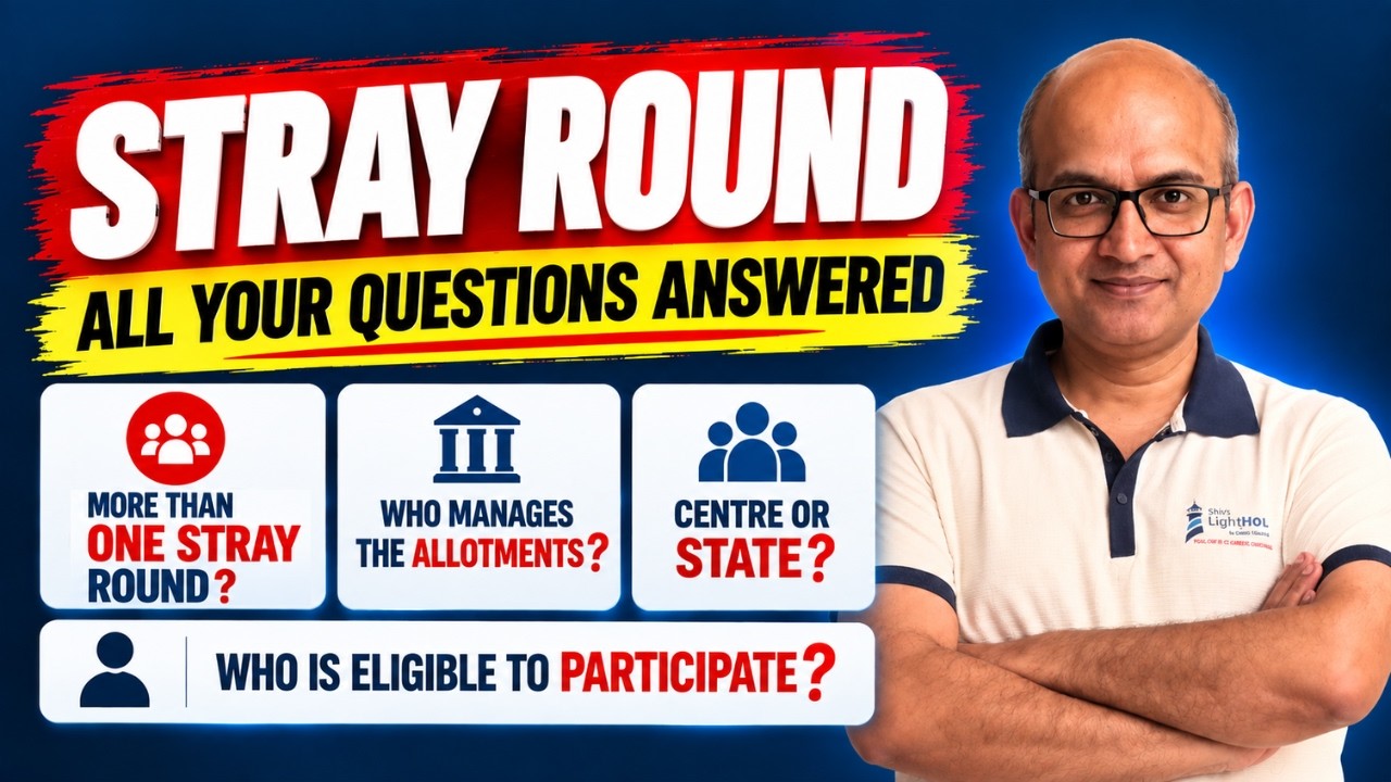 NEET UG & PG Stray Vacancy Round Hidden Rules, Eligibility & Seat Allotment Reality #neetug #neetpg