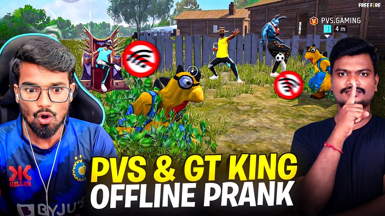 🤣என்ன தம்பி இந்த பக்கம்🤣 || PVS & GT FUNNY OFFLINE PRANK VIDEO IN TAMIL || FREE FIRE OFFLINE PRANK