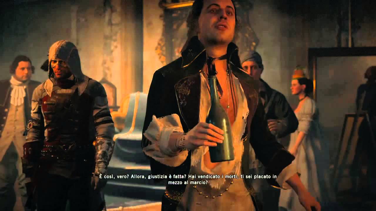 AC Unity-Tutte le cutscene del marchese De Sade