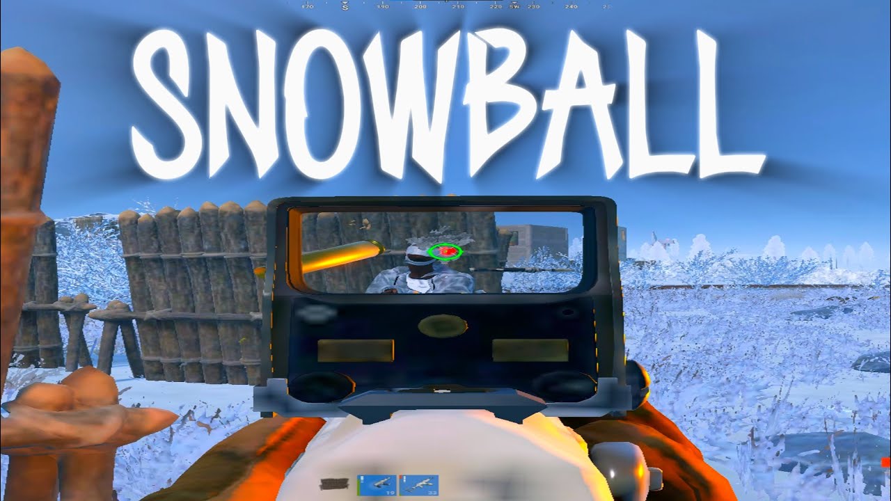how a 2 871hrs snowball in rust...