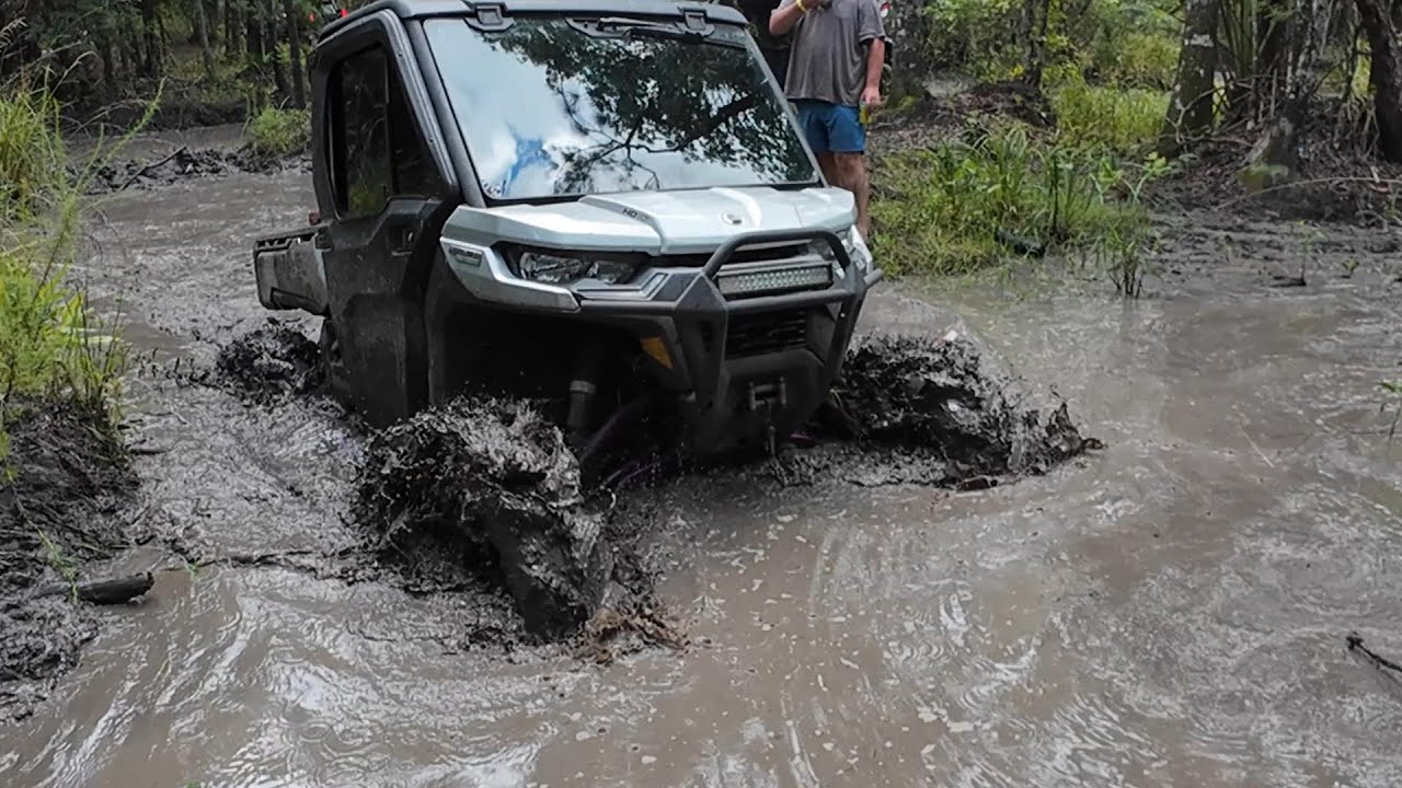 Hitting Hog Waller's WORST Mud Holes: Aztex FTW XMR Defender Outlander Highlifter 1000 & Foreman