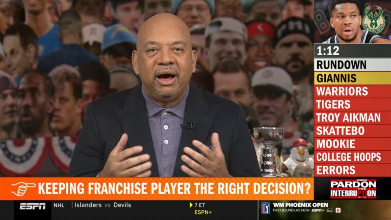 Pardon The Interruption | Mike Wilbon on trade deadline: Bucks keep Giannis; Warriors land Porzingis