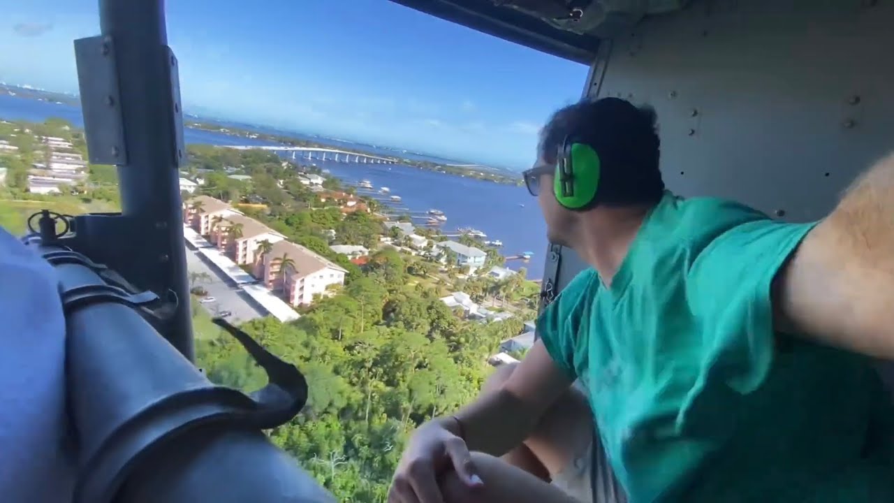 UH-1 Huey Ride!! (Volume UP at beginning and end of video)￼