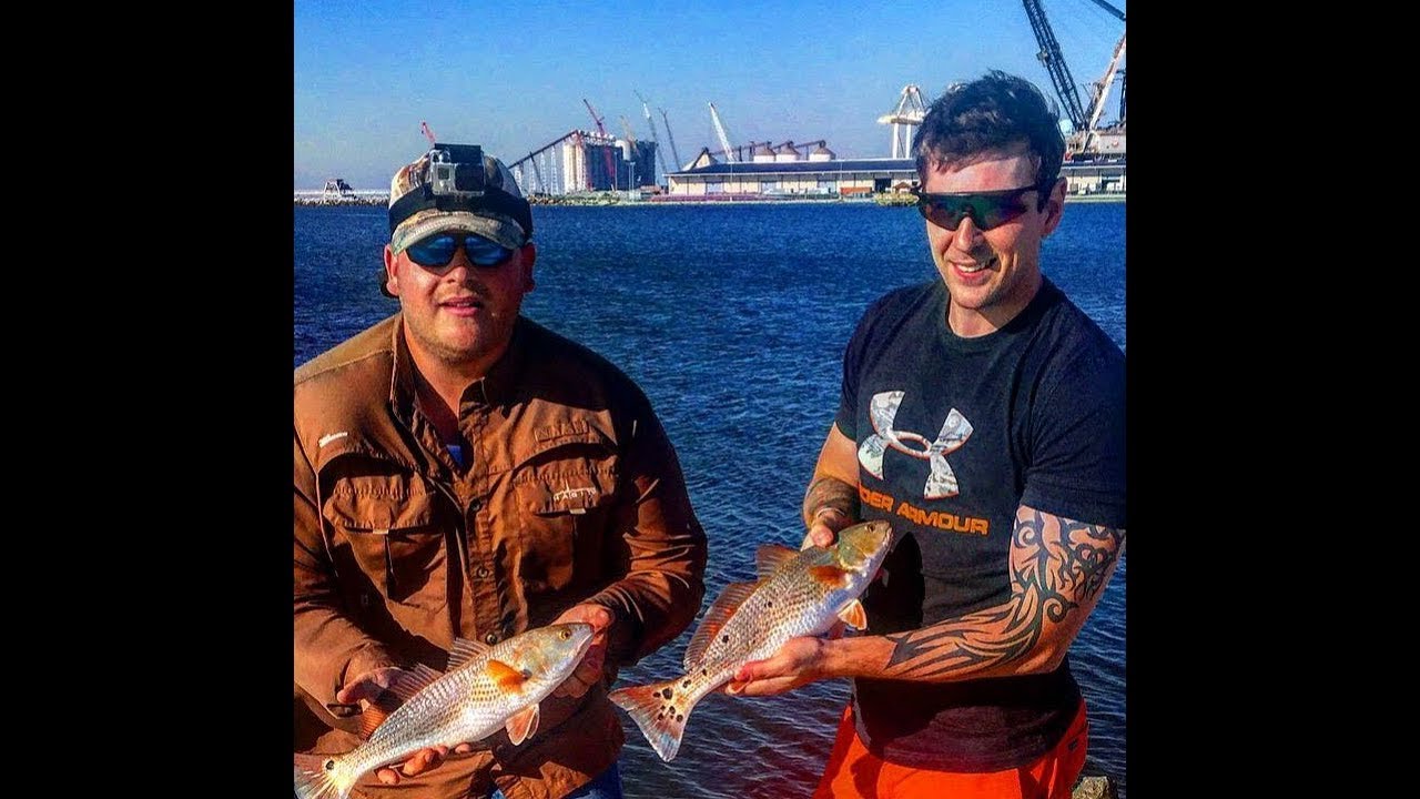 Trout & Redfish at Gulfport Harbor