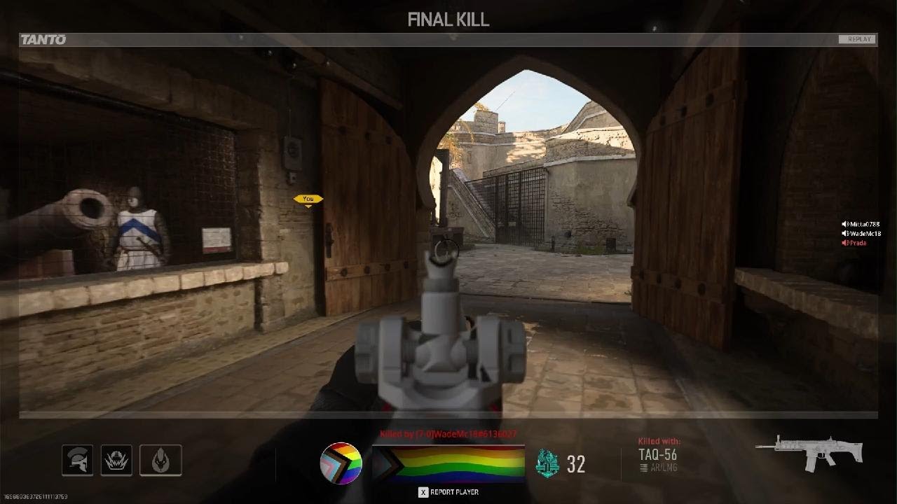 COD MW2 Ranked before the 762 got banned. :(