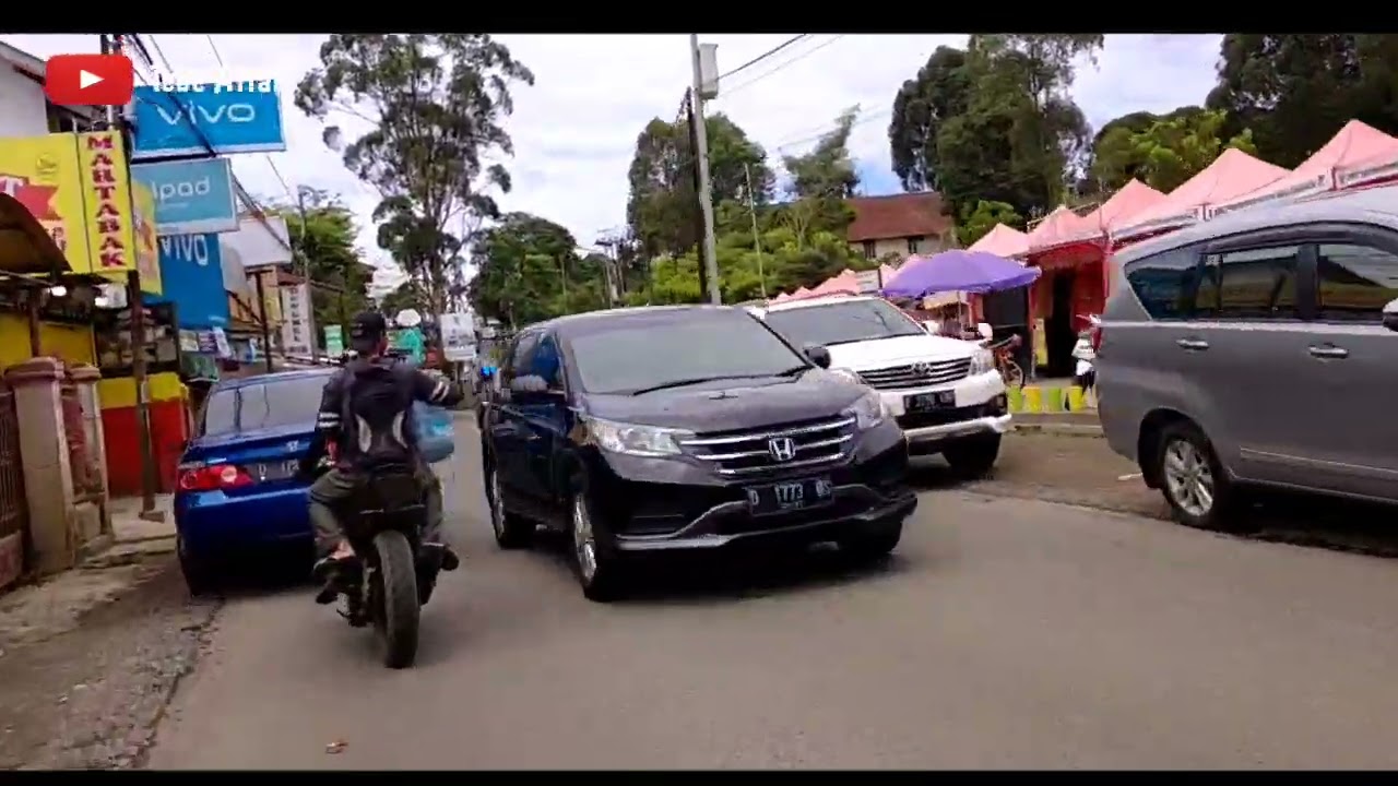Menyusuri jalan Cisarua - Parongpong, Kabupaten Bandung Barat