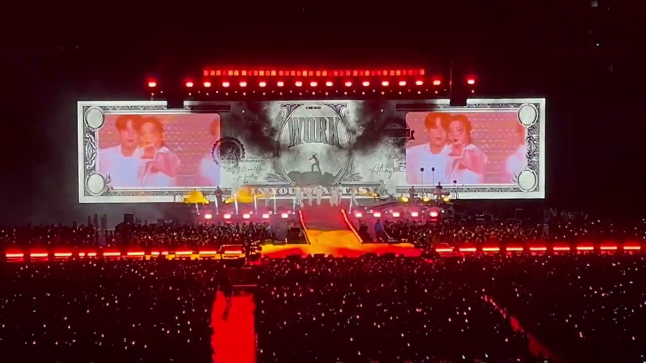 ATEEZ (에이티즈) - 'WORK' @ BMO Stadium, LA Day 1 | August 8, 2025