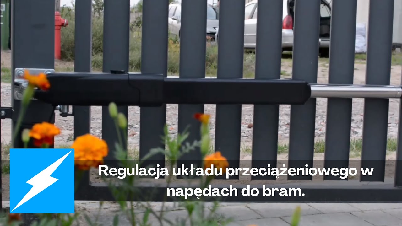 Dlaczego brama zatrzymuje się bez przeszkody? Regulacja układu przeciążeniowego w napędach do bram.
