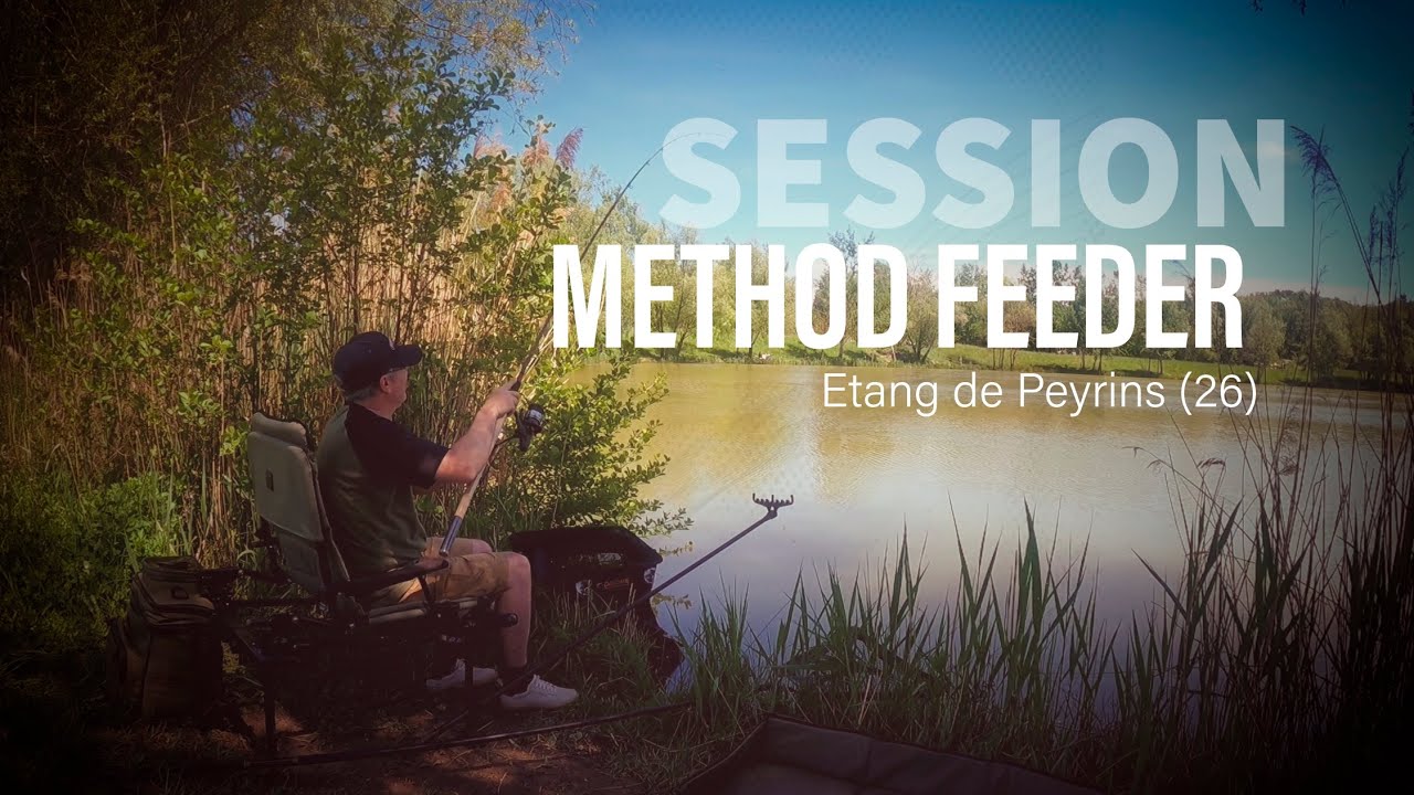 Peche au method feeder (étang de Peyrins 26)