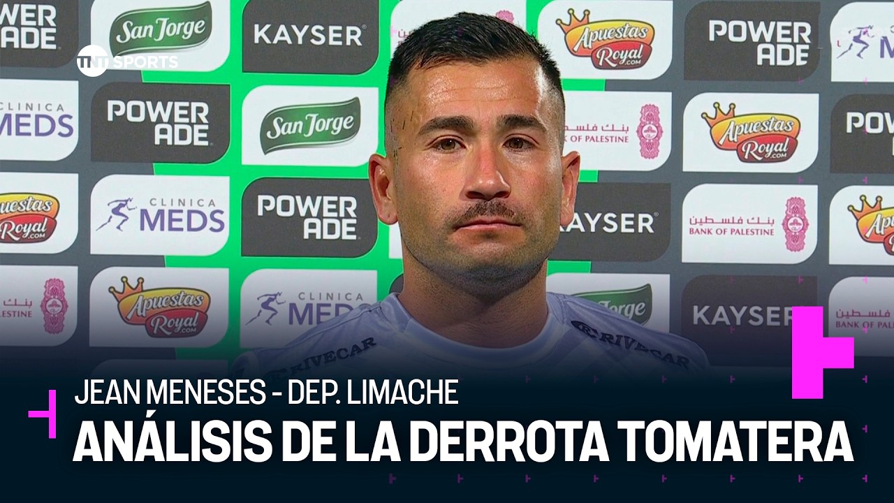 Jean Meneses analiza la derrota ante Palestino - Copa de la Liga 2026