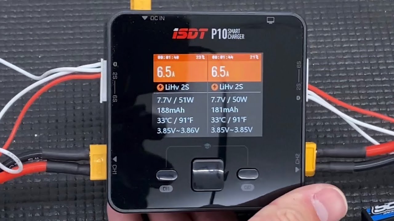 ISDT P10 Smart Charger Overview and Test!