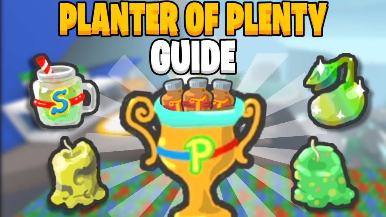 How To Get The Planter of Plenty *EASILY* | Roblox Bee Swarm Simulator