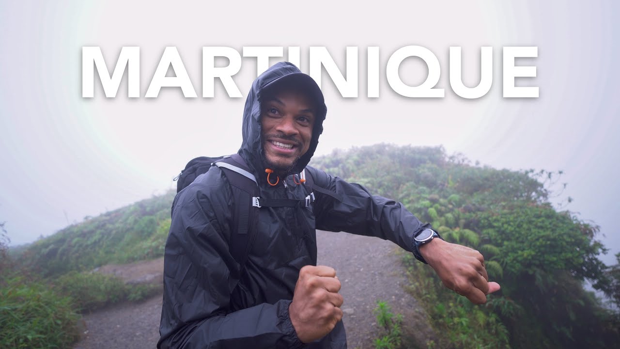 Je pédale en Martinique et Marc m'emmène voir le lever de soleil