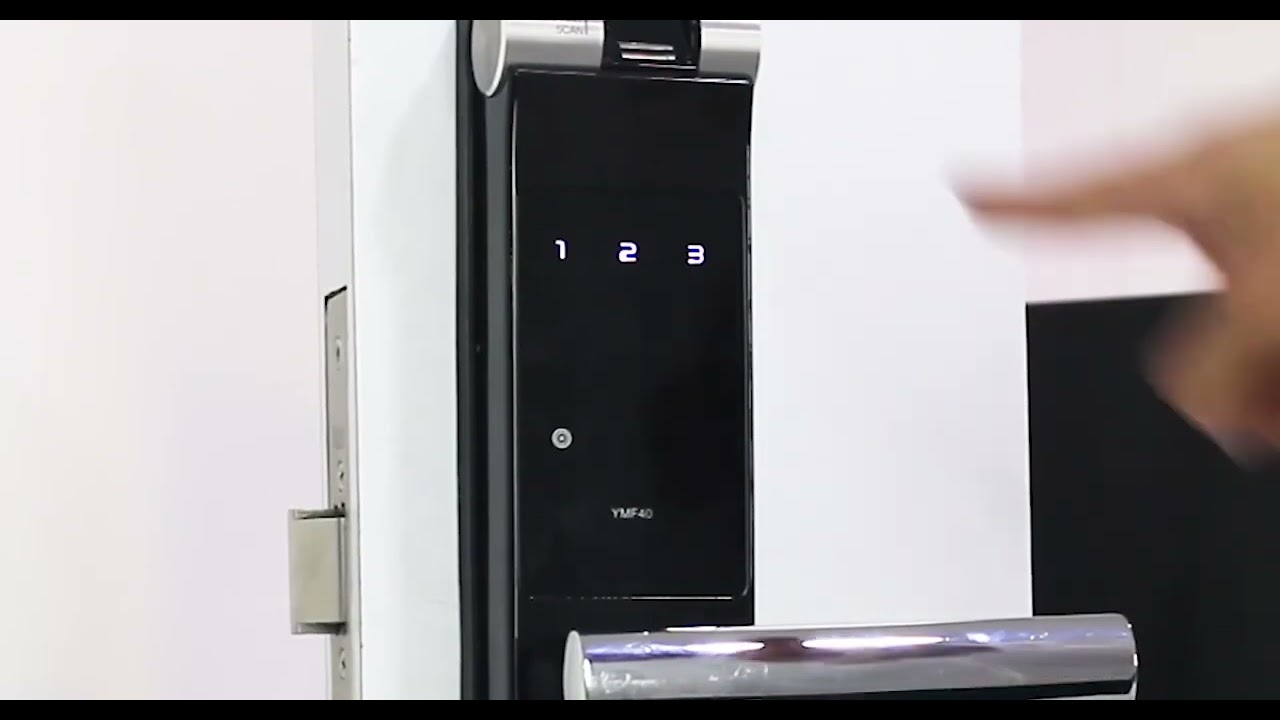 Cerradura Digital YMF40 Configuración Huella