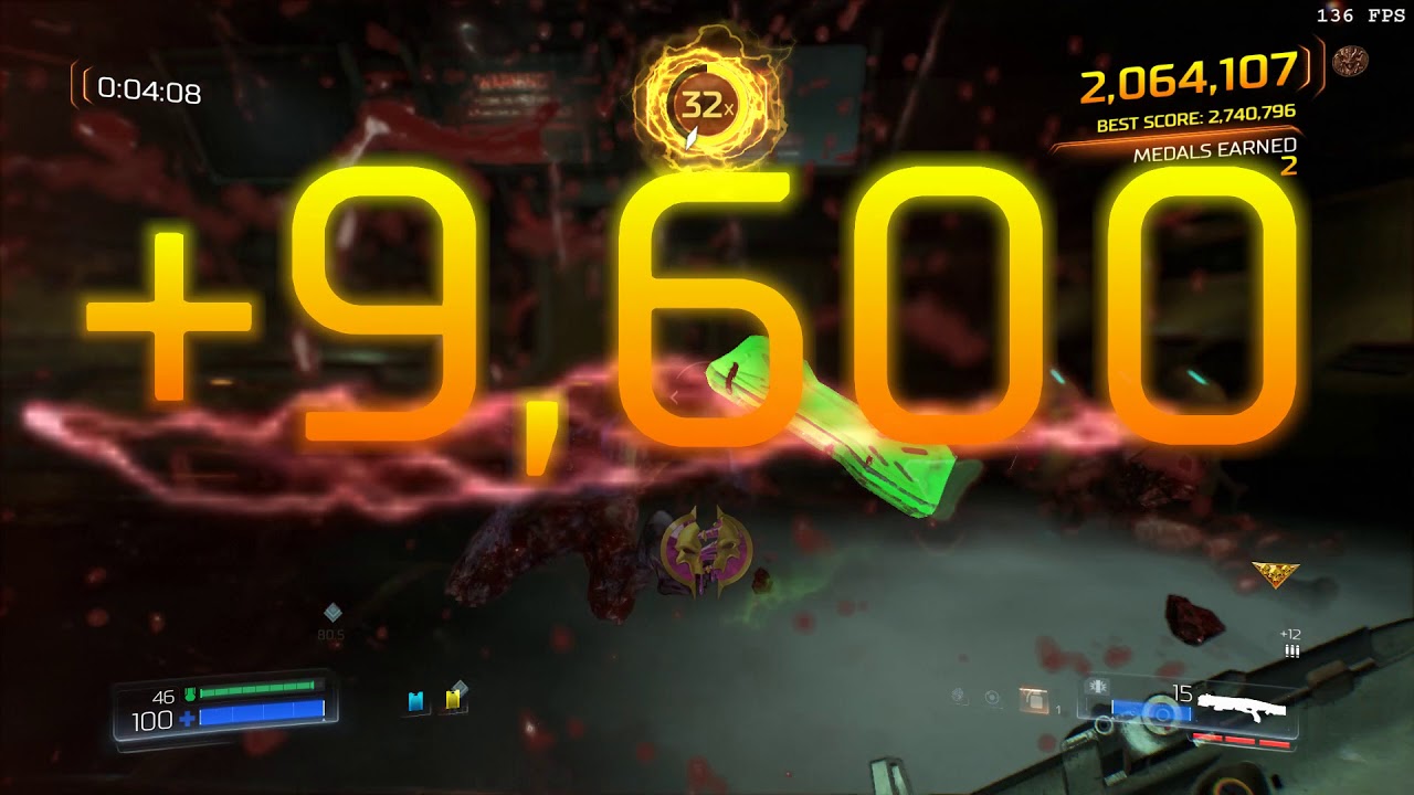 DOOM (2016) Foundry. Arcade Mode. Ultra Nightmare: Slayer Rank.