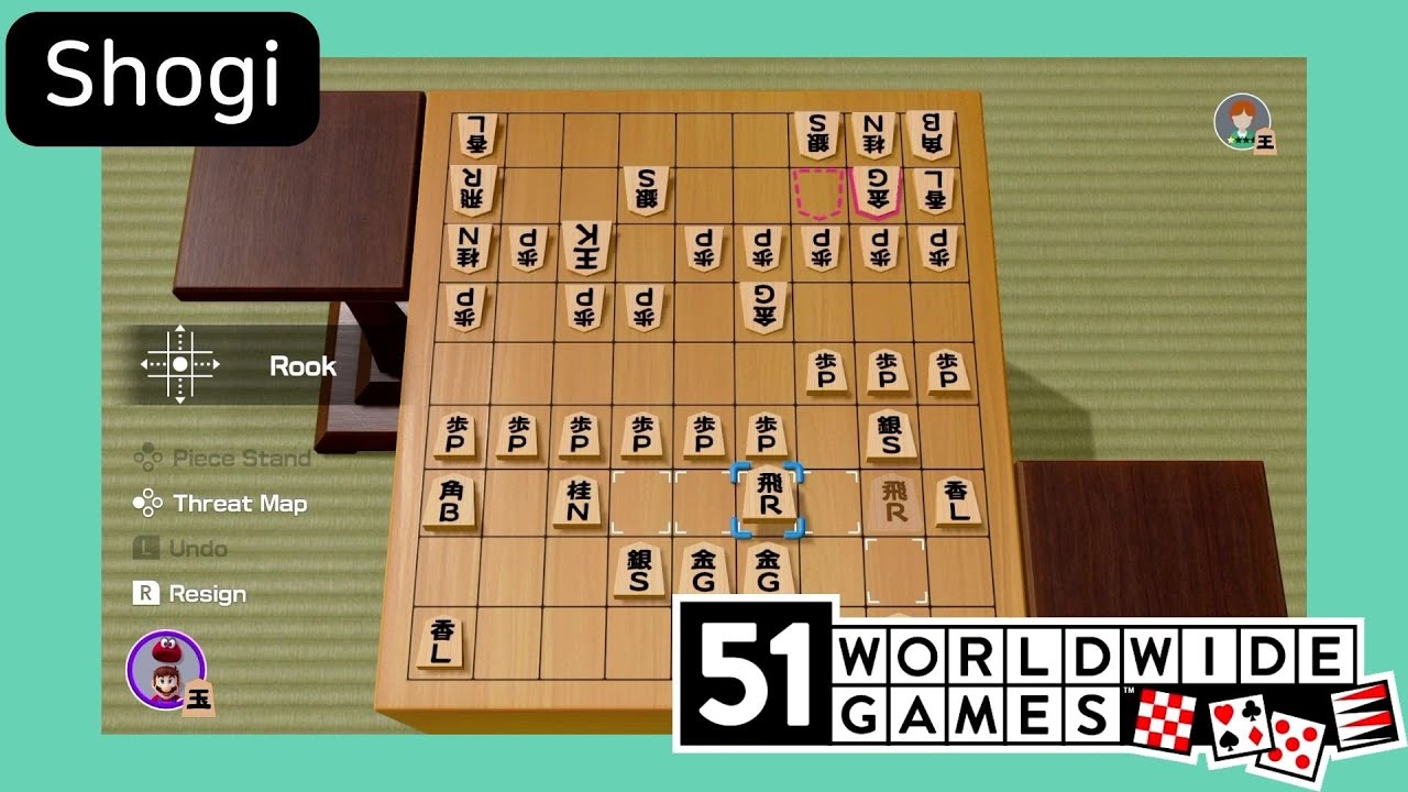 Shogi - 51 Worldwide Games Nintendo Switch Gameplay