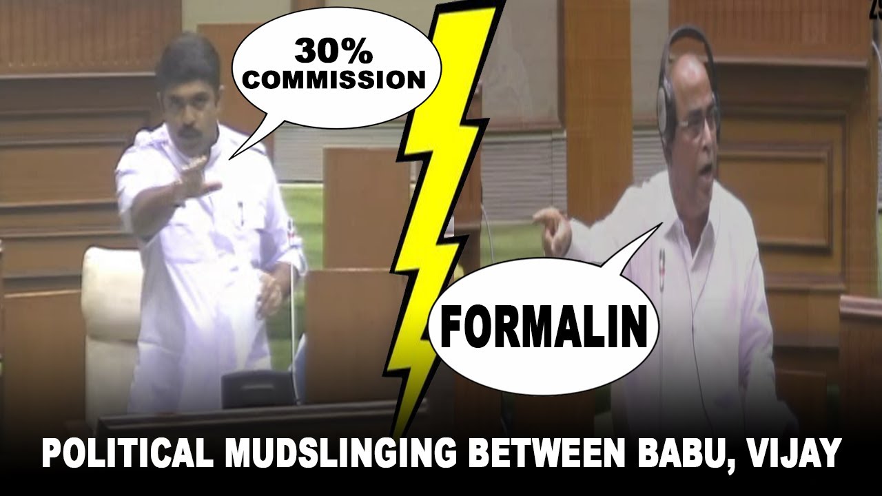 Political mudslinging between Babu, Vijay over foreign junkets!
