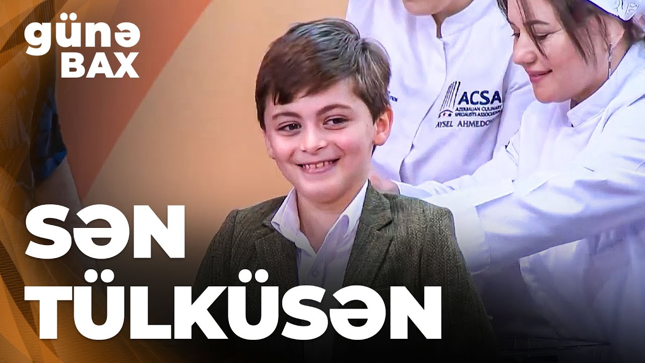 Günə bax | Səidə Dadaşovanın oğlu studiyada atasını parodiya etdi