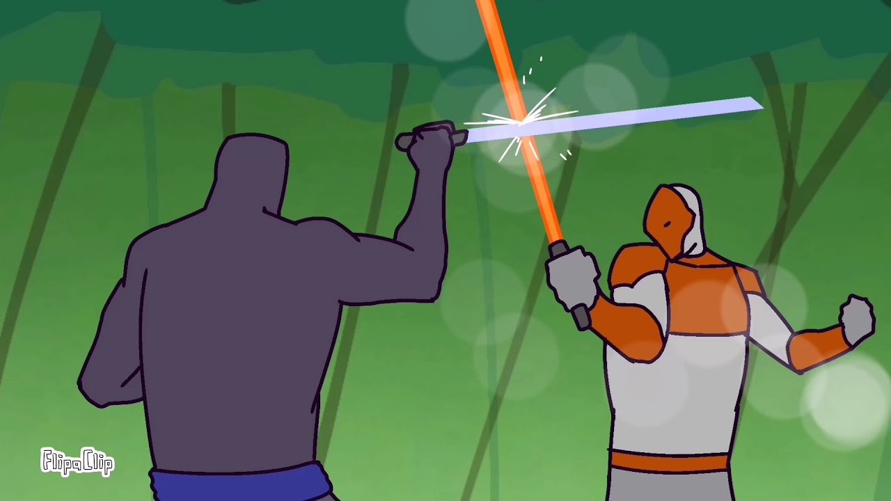 Flipaclip fight Animation | Clashing Blade |