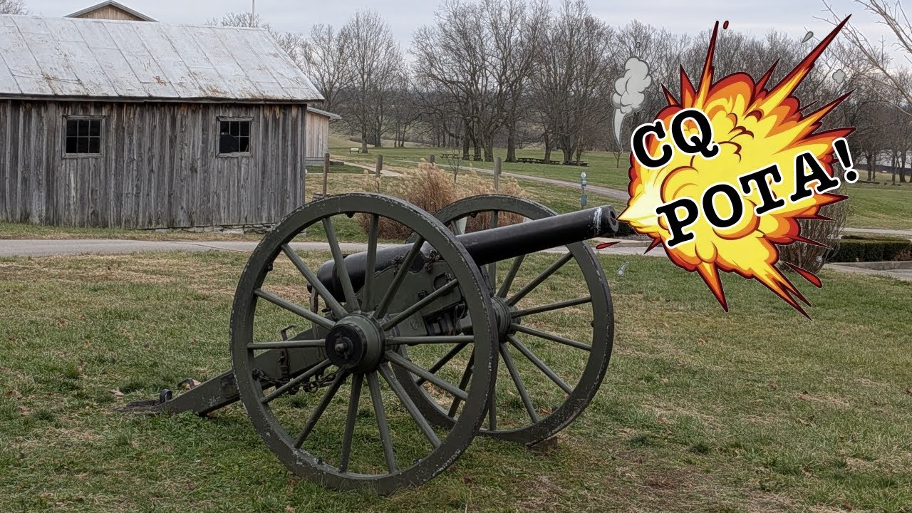 Can QRO Overcome Bad Bands?? | CW POTA at Camp Nelson