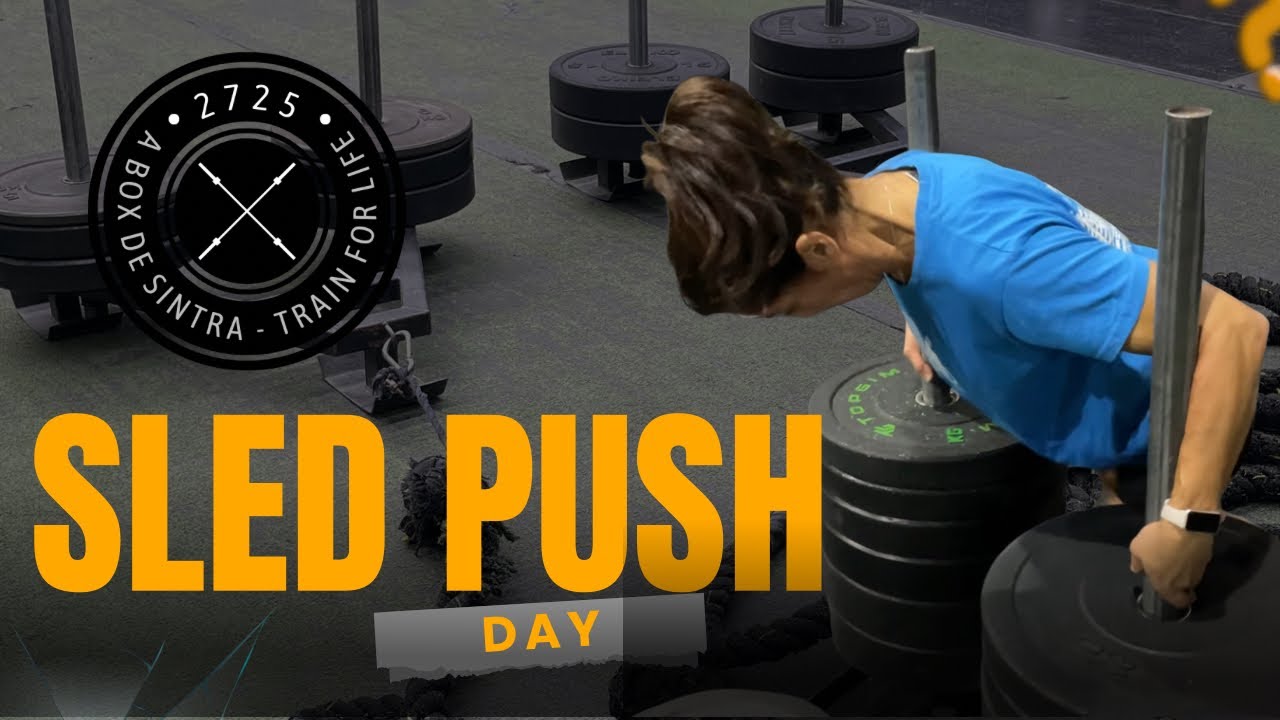 Heavy Sled Push Day
