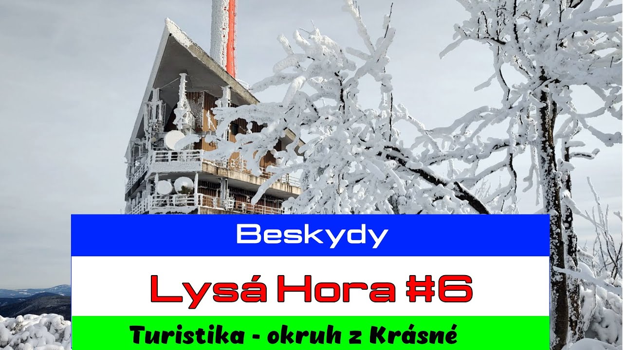 Lysá Hora pod snehom. Rozprávková krajina. 