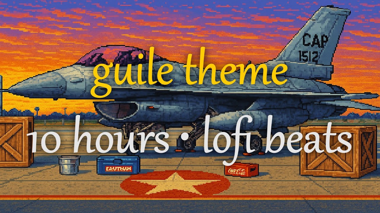 Lofi Street Fighter 2 Remix | Guile Theme Extended (10 hours)