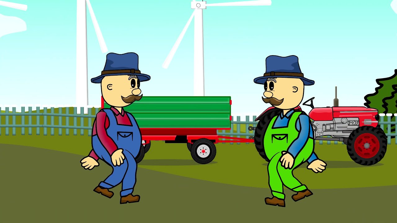 Long Compilation of animated Tales about Tractors and Construction Vehicles