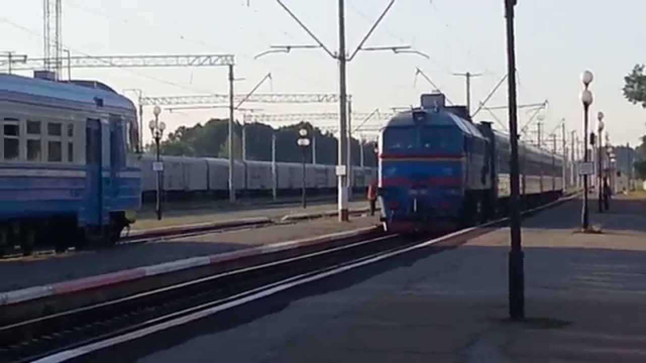 Поезд Варна-Минск проезжает ст.Житомир без остановки!