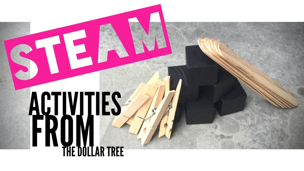 Teacher Lauren - STEAM Activities from the Dollar Tree