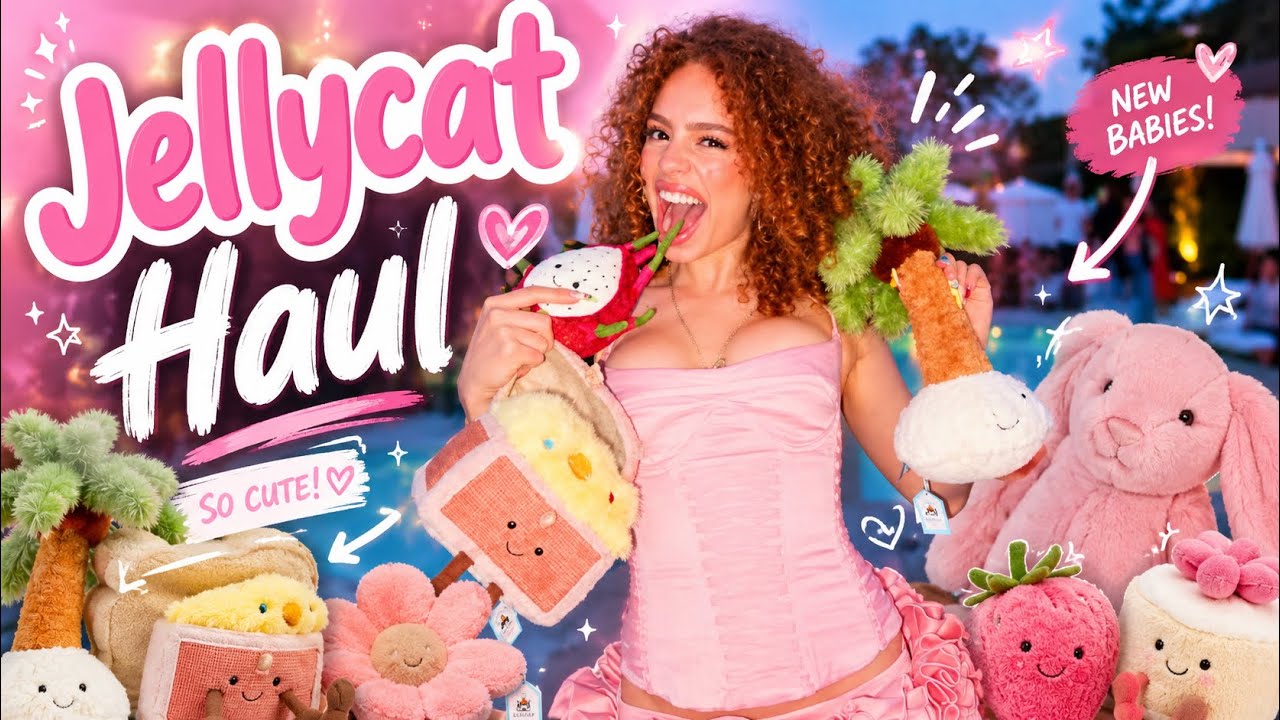 Eliana Kalogeras does a JELLYCAT HAUL! All of Eli’s Jellycat Collection #elianakalogeras 