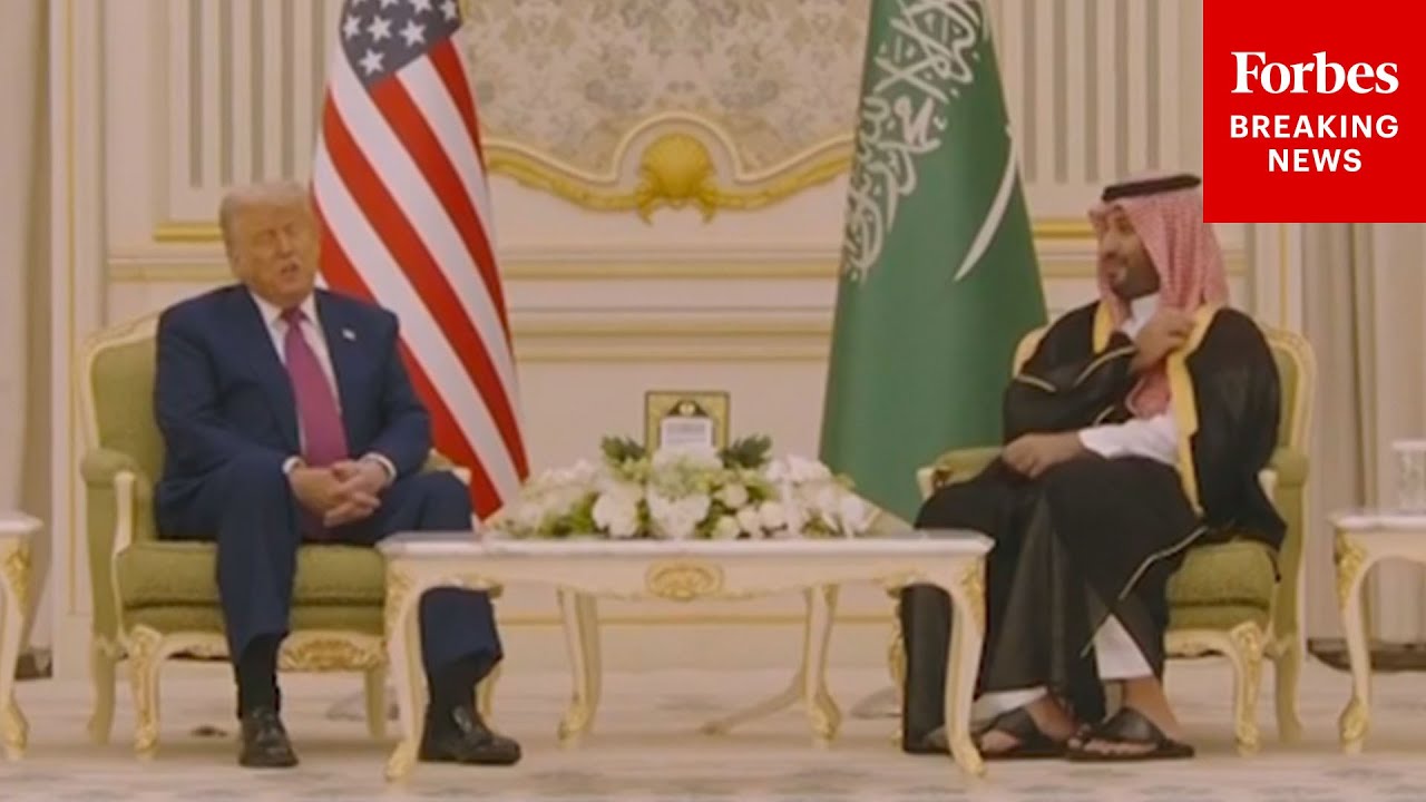 JUST IN: President Trump And Crown Prince MBS Hold Bilateral Meeting In Riyadh, Saudi Arabia