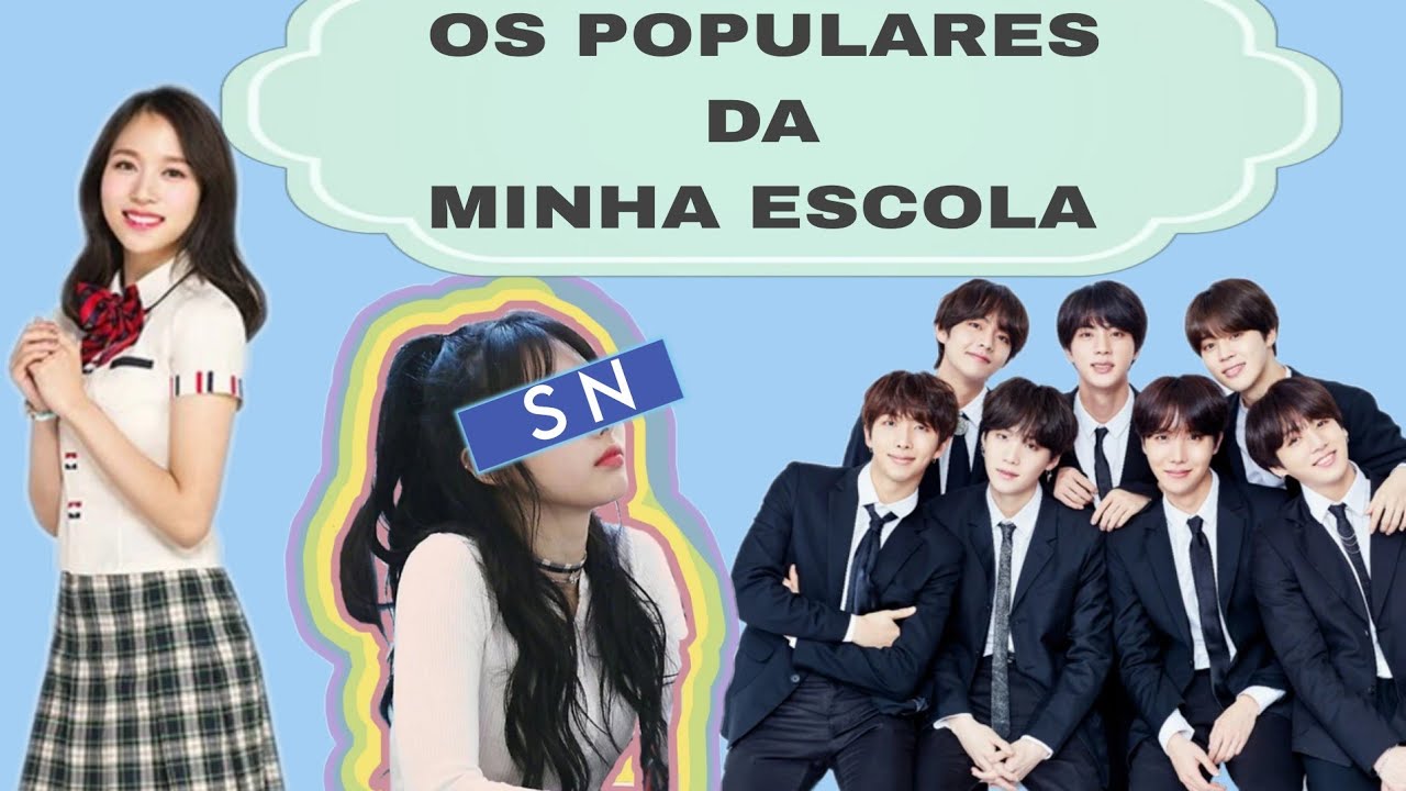{OS POPULARES DA MINHA ESCOLA } EP 01 - [ 1° Dia de aula]  🍎🍒🎀 ( repostagem)