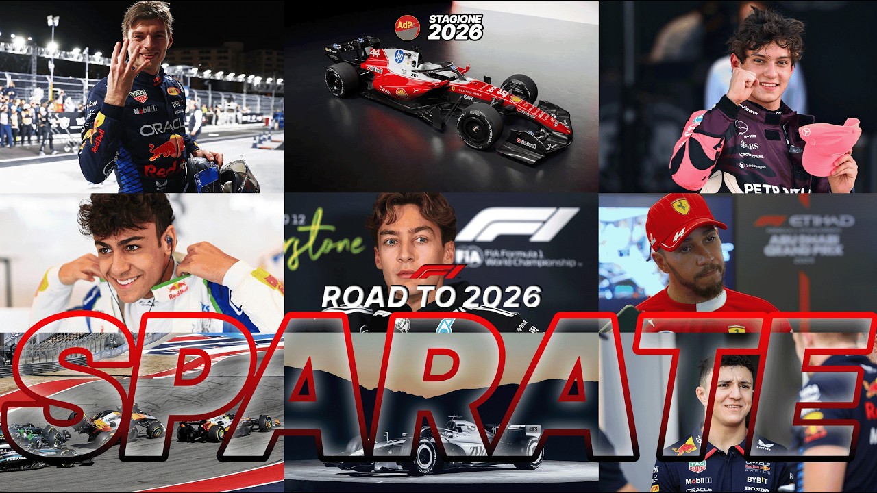 🏎️ F1 | ROAD to 2026: le SPARATE per il MONDIALE