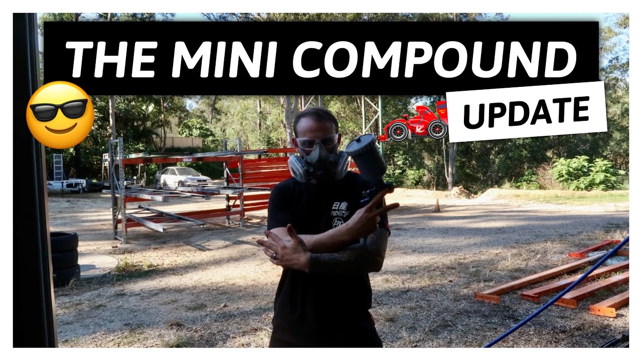 THE MINI COMPOUND II Shed Progress, Almost Done ✅