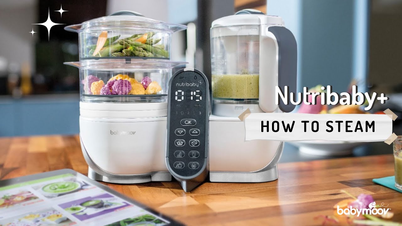 Quick Steps on How to Use Steam Function in Nutribaby+ by Babymoov