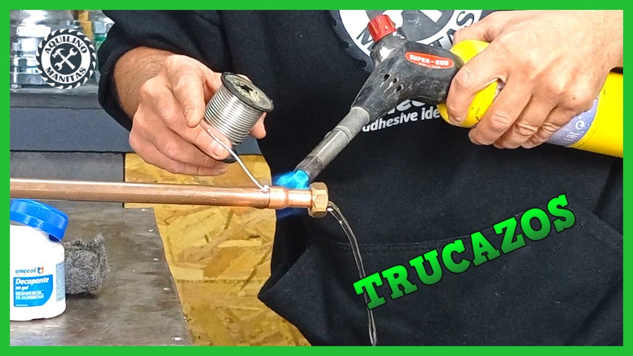 🔥🔥COMO SOLDAR COBRE CON AGUA 2 TRUCAZOS ➕ Uno EXTRA🚀🚀