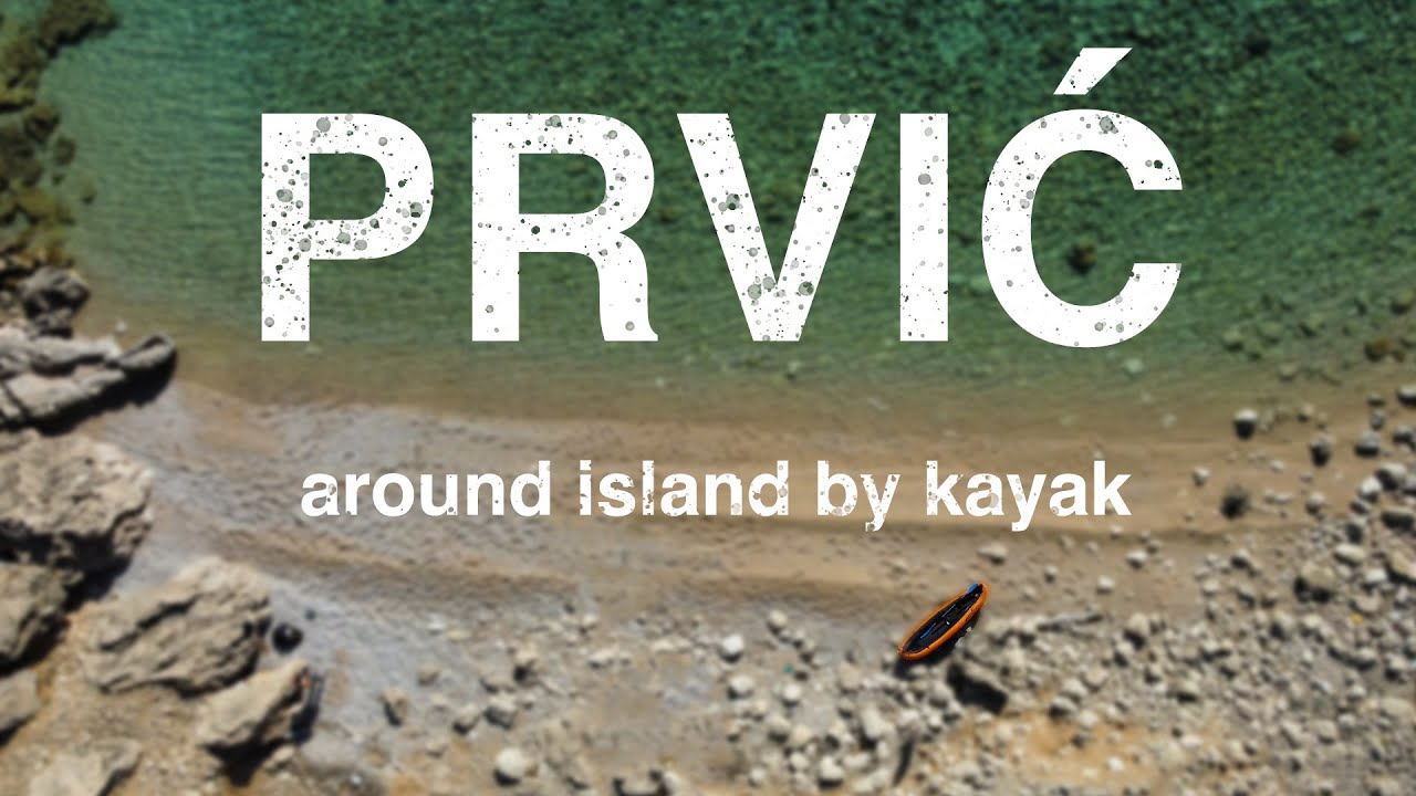 Island Prvić by kayak: circumnavigation biggest Croatian uninhabited island
