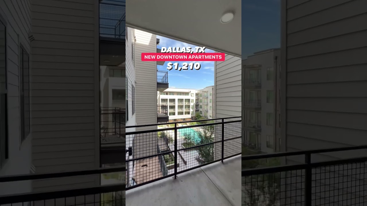 Houston Apartment Tour - Dallas Apartments $1,210 Available Now! ✨
