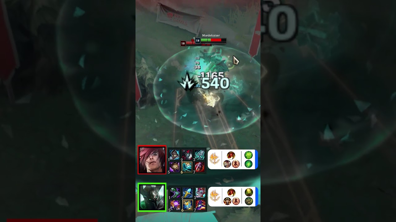Mordekaiser vs Sett LEVEL 18! 💀 Full Build Bruiser War &ndash; Who Wins This Epic 1v1? | LoL Duel