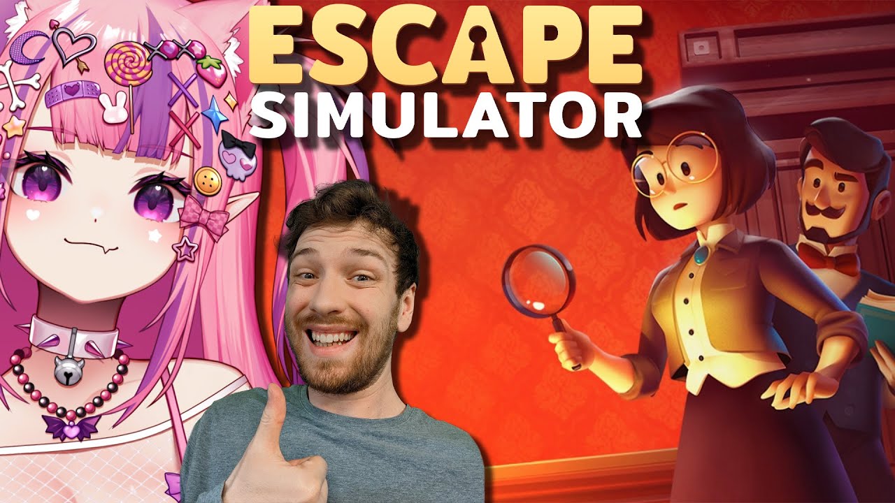 Ironmouse Plays Escape Simulator With Connor