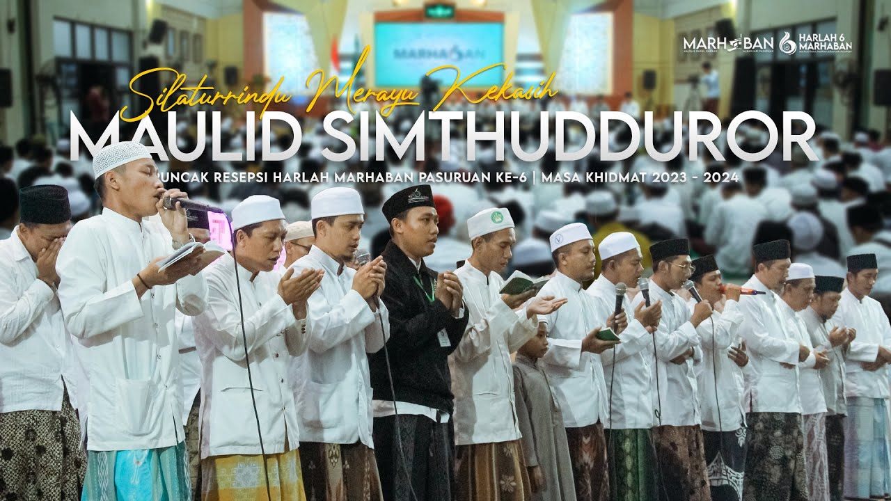 🔴 Maulid Simthudduror - Puncak Resepsi HARLAH MARHABAN PASURUAN Ke-6