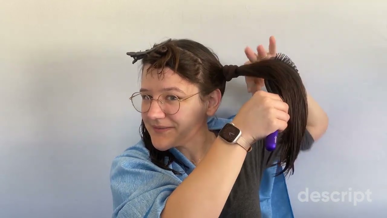 Я подстригся сам, используя стрижку Manes By Mell Pigtail Haircut
