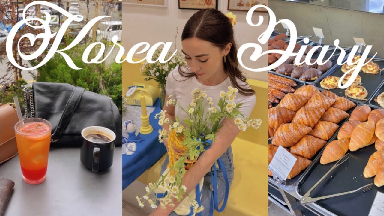 a typical week living in KOREA 🥐 *real* work life balance, seoul evenings, trying viral cafes
