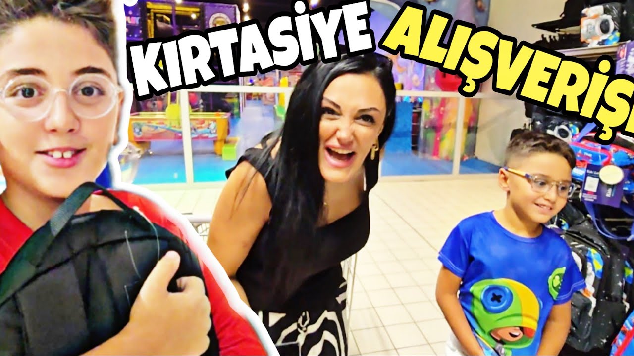 KIRTASİYE ALIŞVERİŞİ YAPTIK HERŞEYİ ALDIK |